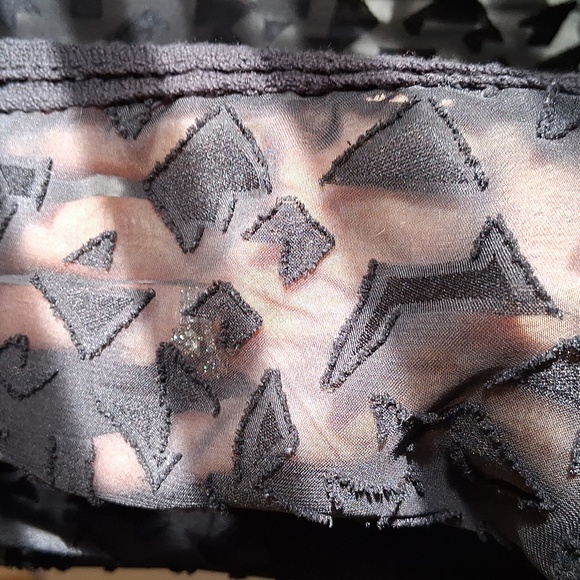 Torrid Black Sheer Burnout Open Front Top Loungewear Swim Cover Sz 4X - Picture 3 of 8